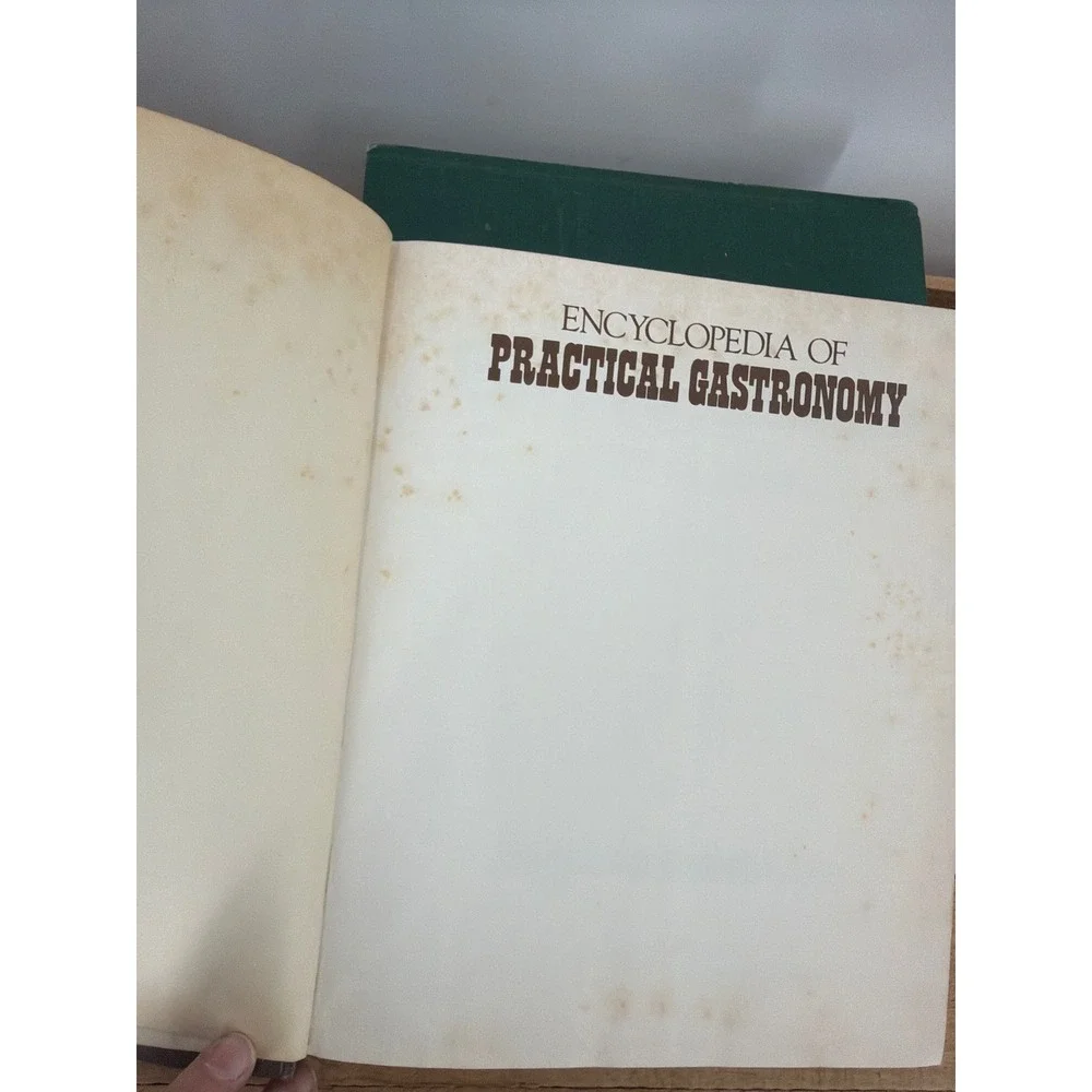 Encyclopedia of Practical Gastronomy by Ali-Bab 1974 Hardcover Cookbook‎